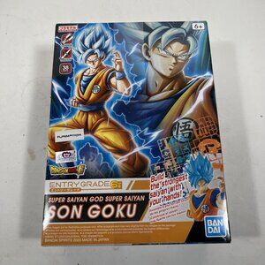 Bandai Hobby Dragon Ball Z Super Saiyan God SSGSS Son Goku Entry Grade Model Kit